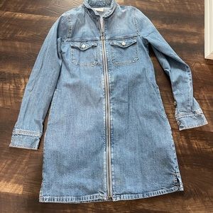Madewell Denim Dress. Extra small